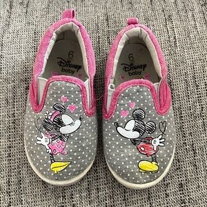 Classic Disney slip on shoes toddler size 6